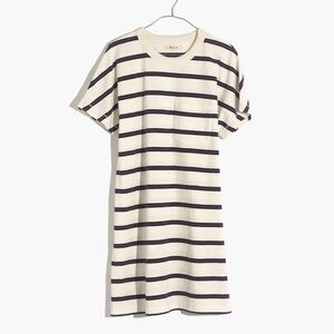 Madewell Striped Casual Dress